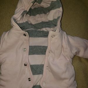 Burt's bees baby reversible jacket